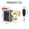 DZG Remote Battery Disconnect Switch DC 12V 240A Anti-Theft Car