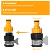 Adjustable Hose Tap Connector,14-17mm Universal Fit for Garden, Kitchen &