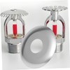 Gatuida Sprinkler Head Decorative Cover 10 Pcs Stainless Steel Wall