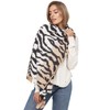 Glamexx24 Women's XXL Scarf Cuddly Warm Leopard Pattern 3 Coloured