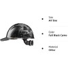 DAX Carbon Fiber Cap Brim (Black Camo)