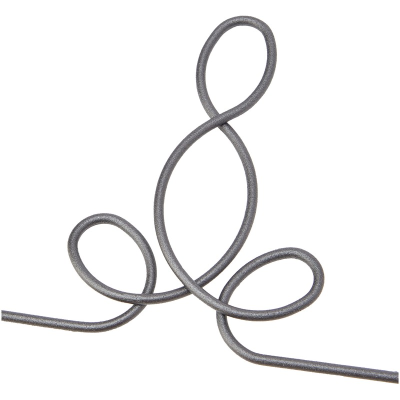 BalleBEeautiful 12in Heirloom Fabric Holder, 12", Wood and Metal