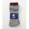 Champion CMSCX301 Socks (3 Pairs) Antibacterial Deodorization Non-Pile, 5 Toe