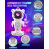 FotuYogo Astronaut Star Projector Night Light for Bedroom with Bluetooth