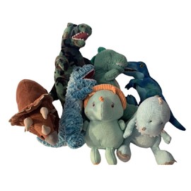 Weighted stuffed animal - Tyrannosaurus Rex with 2-4 lbs, washable weighted buddy, triceratops, dinosaur, dino