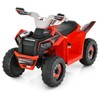 Costzon 6V Kids ATV, Battery Powered Electric Vehicle with Forward/Reverse