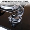 4 Pieces Gas Stove Button Protector Cover, Cooker Switch Protector