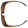 Incredible Bargains The DazzleWrap Rhinestone Polarized Fit Over Sunglasses, Tortoise