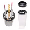 Xiaoya 2 Vaso Limpia Pinceles Uñas Acrilico Pintura Esmalte Gel
