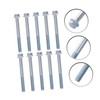 GLEAVI 10pcs Motorcycle Engine Mounting Screws and Bolts Set Engine