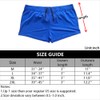 palglg Mens Bodybuilding Shorts 3 Inch Inseam Drawstring Closure Cotton