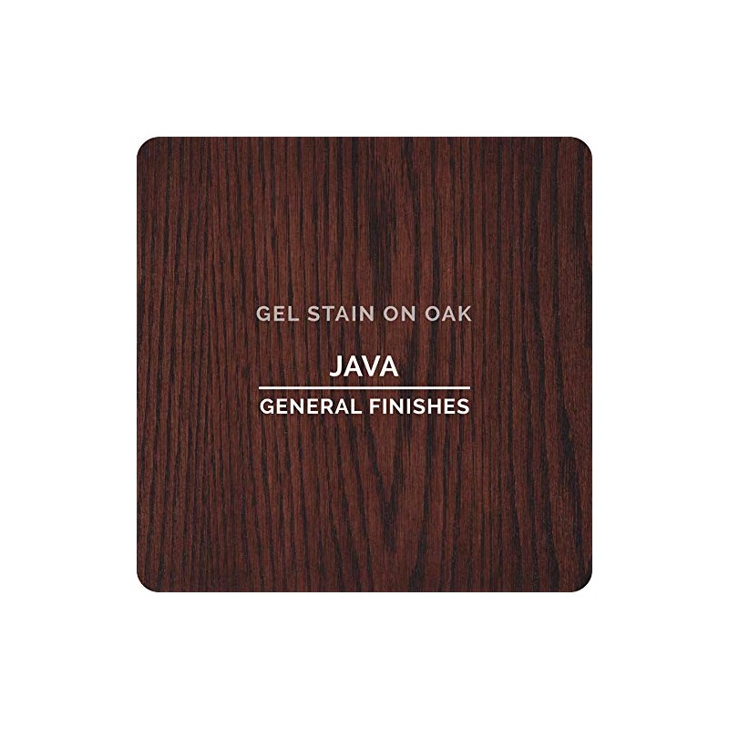 General Finishes Oil Base Gel Stain, 1 Pint, Java