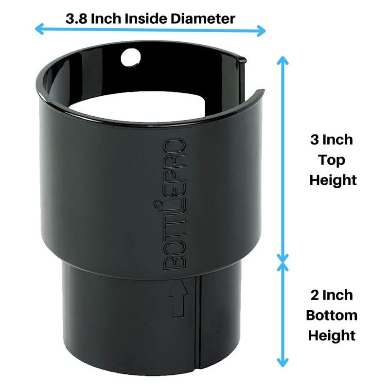 BottlePro (2-Pack) - Adjustable Cup Holder Adapter, Compatible with 32/40