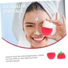 FOMIYES 5pcs Rose Quartz Face Roller Contour Makeup Face Massager