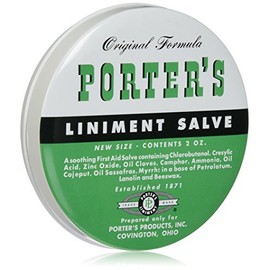Porter's Liniment Salve, 2 Ounce - Buy Packs and Save (Pack of 5)