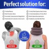 Cervical Neck Traction Device Inflatable & Adjustable Neck Stretcher Neck