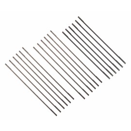 FOXBC Coping Saw Blades 6-1/2 Inch, 18 Pack (15 TPI, 18 TPI, 24 TPI)