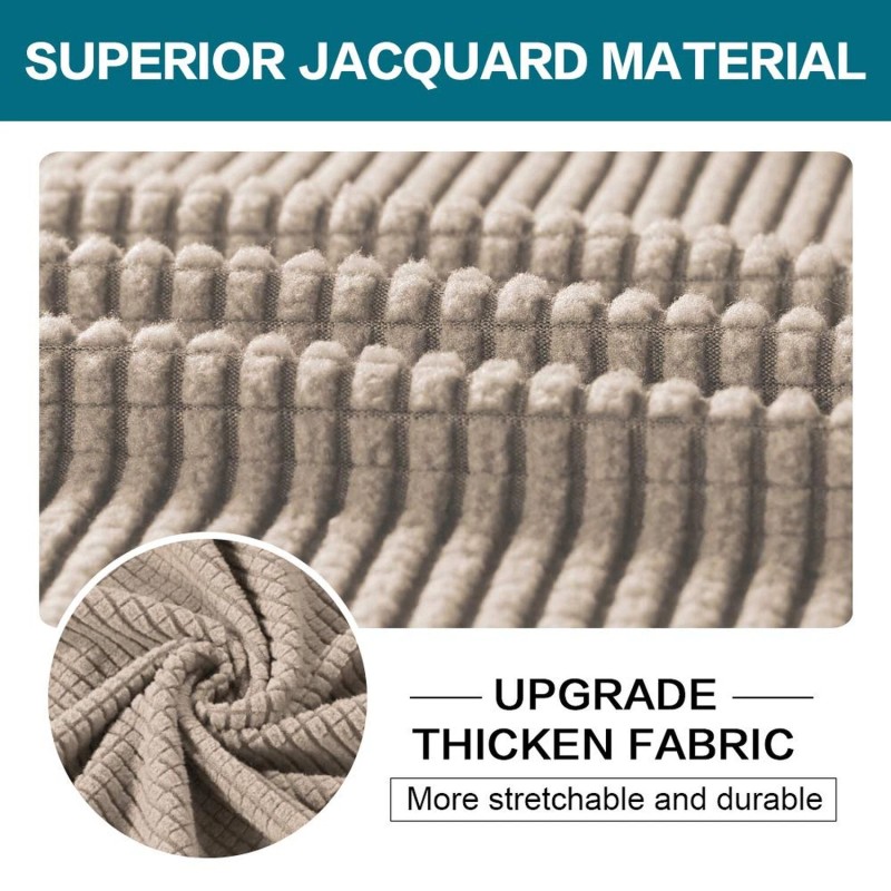 Turquoize 4 Piece Sofa Slipcover Sofa Covers for 3 Cushion