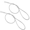 Biaungdo 2 Pcs Adjustable Gate Latch Cable Pull, Stainless Steel