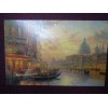 Thomas Kinkade Studio Postcard Venetian Cafe