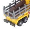 Logging Truck Toy 1:32 Log Vehicle Model with Light Music
