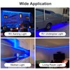 TEKSHINNY RV Underglow Led Light Kit, 12V 16.4FT RV Awning