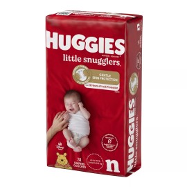 Huggies Little Snugglers Diaper, Newborn (CS/124)