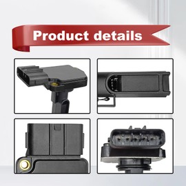 Pleoos 22204-0C010 Mass Air Flow Sensor MAF Sensor Compatible with Toyota 1998-2000 4Runner 2.7L, 1998 T100 2.7L, 1995-2004 Tacoma 2.4L, for:-Lexus 2003-2005 GX470, 1998-2005 LX470
