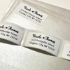 Atelier Elegance Custom Address Labels, Any Name, Any Address, Heart
