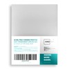 Binditek 50 Pack 20 Mil Frosted Polycover, Semi-Transparent Binding Covers,