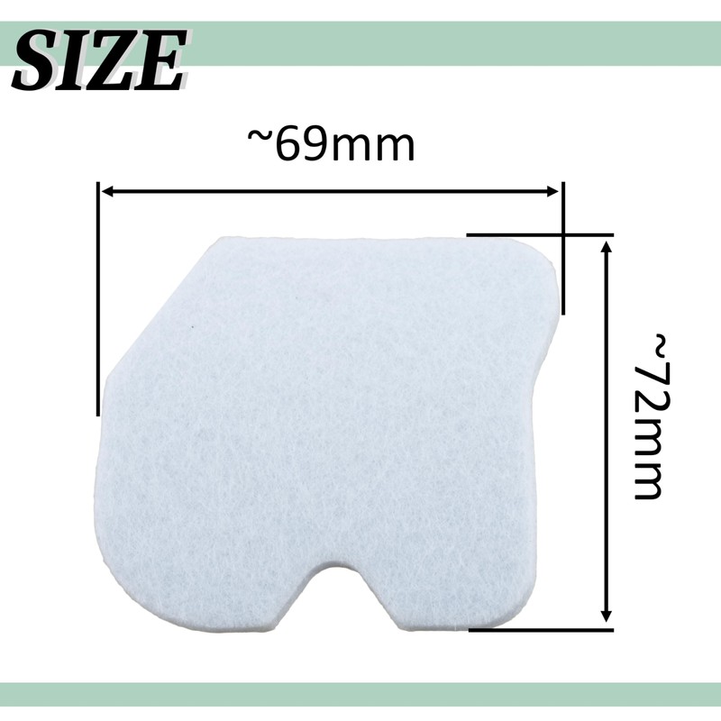 AERZETIX - C73039 - Air Filter for Chainsaw - Compatible