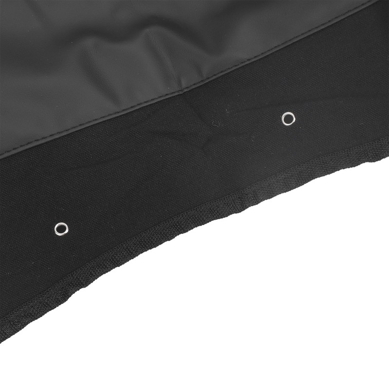 Bicycle Rear Seat Bag Black Large Capacity Canvas Waterproof Elastic