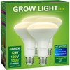 Briignite 4 Pack LED Grow Light Bulb, BR30 Grow Light