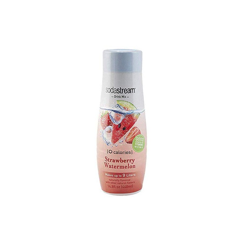 SodaStream Zero Strawberry Watermelon Drink Mix, 14.8 Fl. Oz, Pack
