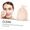 FOMIYES 6pcs Cotton Rounds Makeup Remover Pads Cotton Makeup Remover