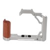 Camera Cage with Wood Handle Anodized Anti Slip Easy To