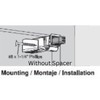 Blum 971A9700.22x10 971A BLUMOTION Cabinet Soft Close Polybag Kit for