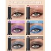 Erinde Cream Eyeshadow Pencil, Highly Pigmented and Shimmering Eyeshadow Stick,