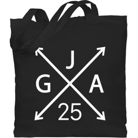 Shirtracer - Cotton Bag - Bachelor Party Men - JGA 2025, 1 black, Unit size