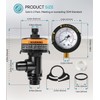 sixcow 98209800 High Flow Manual Relief Valve, Air Relief Manual