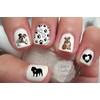Cute English Bulldog #8 Nail Art Decals