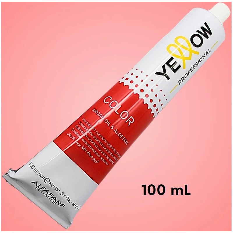 Tintes Permanente Alfaparf Yellow Color + Peroxide 20 Vol-6%