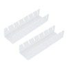 2Pcs Hat Holder Acrylic 14 Slots Non Slip Multifunctional Baseball