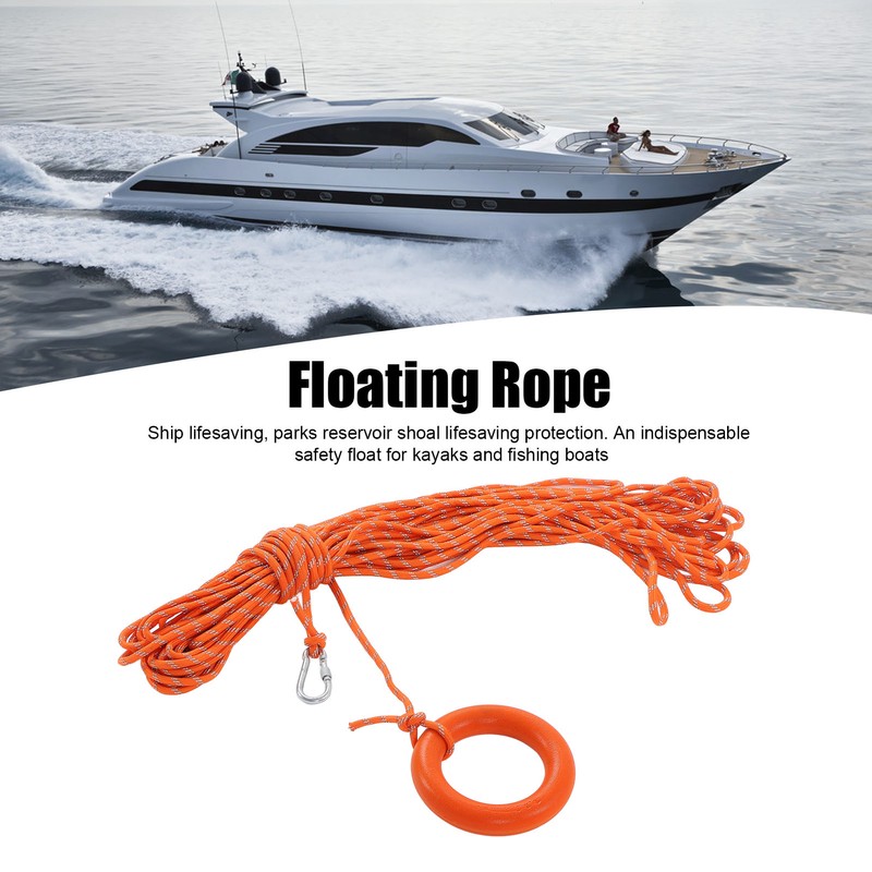 Floating Lifesaving Rope 30meter Outdoor Professional Reflective Floatable Throwing Rope