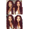 Niciitysi Color 99J Bundles Human Hair Wine Red Deep Wave