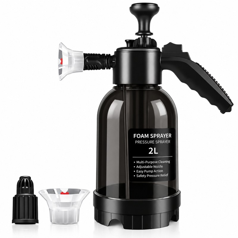 2L Hand Pressure Foam Sprayer for Car Washing – Fan