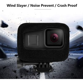Taisioner Windslayer Cover for GoPro Hero 8 Black Housing Frame Case Video Noise Reduction Accessory