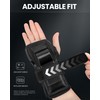 OutdoorMaster Wrist Guards for Snowboarding, Skating, Skateboarding, Impact Resistant Wrist