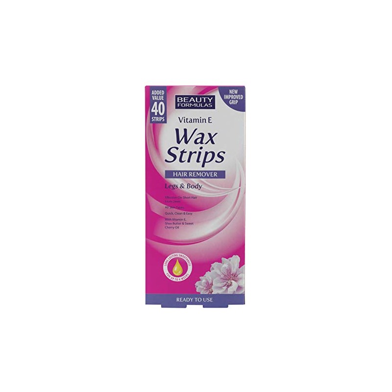 Beauty Formulas Cold Wax Strips 40's