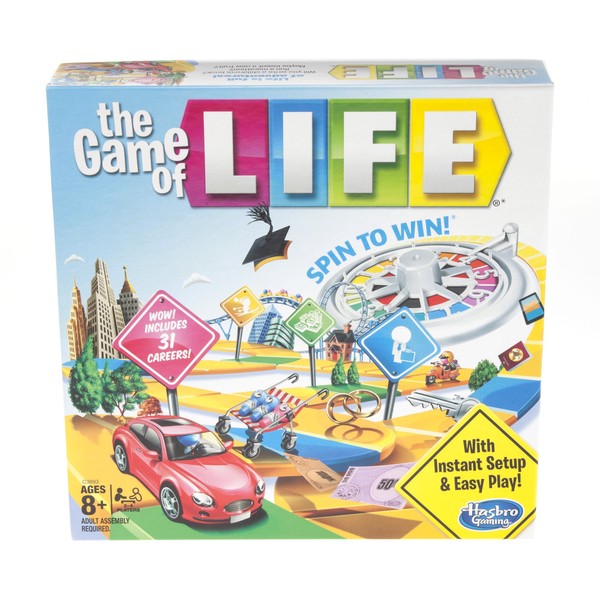 Gaming The Game of Life Board Game Ages 8 & Up ()